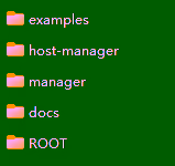 存放 Web 应用的 webapps 目录