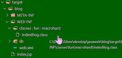 生成的目标文件